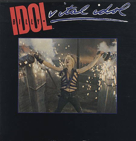 Billy Idol Vital Idol 1985 UK vinyl LP CUX1502 von Chrysalis