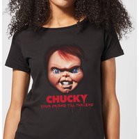 Chucky  Friends Till The End Damen T-Shirt - Schwarz - L von Chucky