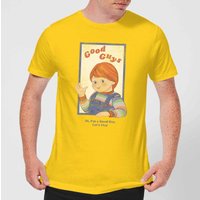 Chucky Good Guys Retro Herren T-Shirt - Gelb - L von Chucky