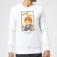Chucky Good Guys Retro Pullover - Weiß - M Chucky Good Guys Retro Pullover - Weiß - M von Chucky