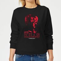 Chucky Love Kills Damen Pullover - Schwarz - L von Chucky