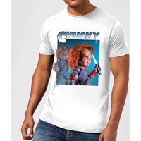 Chucky Nasty 90's Herren T-Shirt - Weiß - L von Chucky