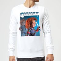 Chucky Nasty 90's Pullover - Weiß - M von Chucky