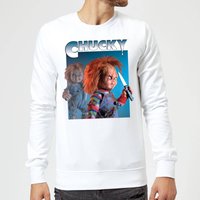 Chucky Nasty 90's Pullover - Weiß - XXL von Chucky