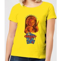 Chucky  Out Of The Box Damen T-Shirt - Gelb - XL von Chucky