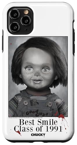 Chucky School Photo Best Smile Class Of 1991 Black And White Hülle für iPhone 11 Pro Max Chucky School Photo Best Smile Class Of 1991 Black And White Hülle für iPhone 11 Pro Max von Chucky
