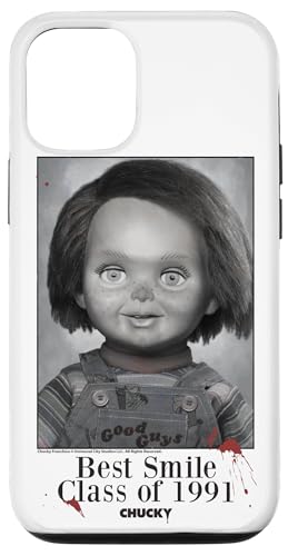 Chucky School Photo Best Smile Class Of 1991 Black And White Hülle für iPhone 12/12 Pro Chucky School Photo Best Smile Class Of 1991 Black And White Hülle für iPhone 12/12 Pro von Chucky