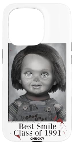 Chucky School Photo Best Smile Class Of 1991 Black And White Hülle für iPhone 15 Pro Chucky School Photo Best Smile Class Of 1991 Black And White Hülle für iPhone 15 Pro von Chucky