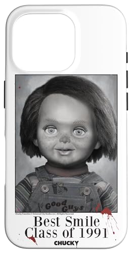 Chucky School Photo Best Smile Class Of 1991 Black And White Hülle für iPhone 16 Pro Chucky School Photo Best Smile Class Of 1991 Black And White Hülle für iPhone 16 Pro von Chucky