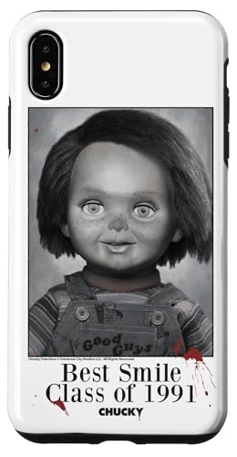 Chucky School Photo Best Smile Class Of 1991 Black And White Hülle für iPhone XS Max Chucky School Photo Best Smile Class Of 1991 Black And White Hülle für iPhone XS Max von Chucky