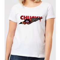 Chucky  Tear Damen T-Shirt - Weiß - XXL von Chucky