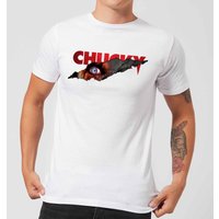 Chucky Tear Herren T-Shirt - Weiß - 5XL von Chucky