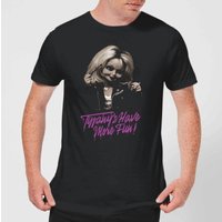 Chucky Tiffanys Have More Fun Herren T-Shirt - Schwarz - 3XL von Chucky