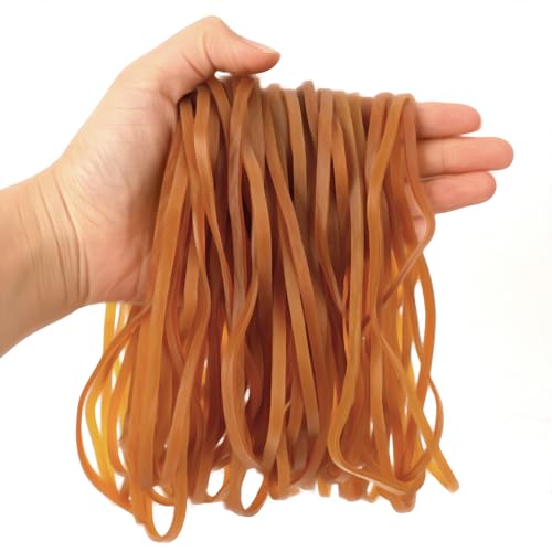 100 Stück Gummibänder Große Breite Elastische Gummiringe aus Kautschuk für Haushalt Büro Schule 200 * 4mm 100 Stück Gummibänder Große Breite Elastische Gummiringe aus Kautschuk für Haushalt Büro Schule 200 * 4mm von Chudian
