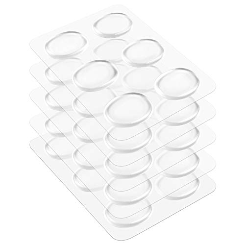 30 Stück Trommeldämpfer Pads Drum Mute Gel Trommelschalldämpfer aus ungiftig Silikon für Schlagzeug Klangregelung Transparent 30 Stück Trommeldämpfer Pads Drum Mute Gel Trommelschalldämpfer aus ungiftig Silikon für Schlagzeug Klangregelung Transparent von Chudian