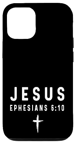 Epheser 6:10 6 10 Faith - God Jesus Religious Christian Hülle für iPhone 12/12 Pro Epheser 6:10 6 10 Faith - God Jesus Religious Christian Hülle für iPhone 12/12 Pro von Church Bible Verses for Men Women Boys Girls by RJ