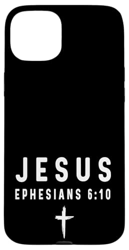 Epheser 6:10 6 10 Faith - God Jesus Religious Christian Hülle für iPhone 15 Plus Epheser 6:10 6 10 Faith - God Jesus Religious Christian Hülle für iPhone 15 Plus von Church Bible Verses for Men Women Boys Girls by RJ