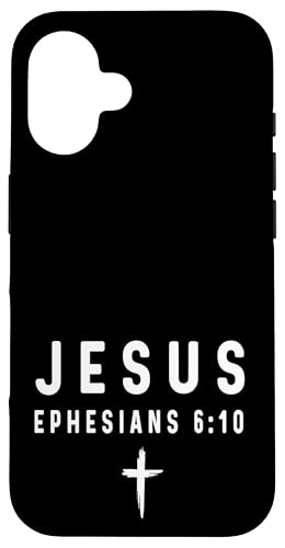 Epheser 6:10 6 10 Faith - God Jesus Religious Christian Hülle für iPhone 16 Epheser 6:10 6 10 Faith - God Jesus Religious Christian Hülle für iPhone 16 von Church Bible Verses for Men Women Boys Girls by RJ