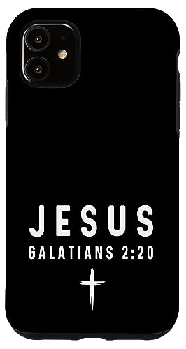 Galater 2:20 2 20 Faith - God Jesus Religious Christian Hülle für iPhone 11 Galater 2:20 2 20 Faith - God Jesus Religious Christian Hülle für iPhone 11 von Church Bible Verses for Men Women Boys Girls by RJ