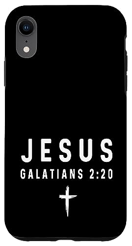 Galater 2:20 2 20 Faith - God Jesus Religious Christian Hülle für iPhone XR Galater 2:20 2 20 Faith - God Jesus Religious Christian Hülle für iPhone XR von Church Bible Verses for Men Women Boys Girls by RJ