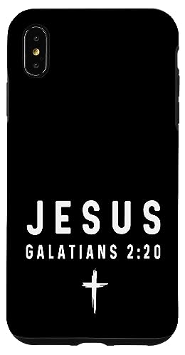 Galater 2:20 2 20 Faith - God Jesus Religious Christian Hülle für iPhone XS Max Galater 2:20 2 20 Faith - God Jesus Religious Christian Hülle für iPhone XS Max von Church Bible Verses for Men Women Boys Girls by RJ