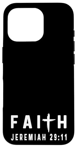 Jeremia 29:11 29 11 Faith - God Jesus Religious Christian Hülle für iPhone 16 Pro von Church Bible Verses for Men Women Boys Girls by RJ