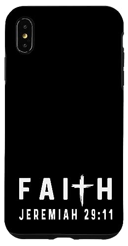 Jeremia 29:11 29 11 Faith - God Jesus Religious Christian Hülle für iPhone XS Max Jeremia 29:11 29 11 Faith - God Jesus Religious Christian Hülle für iPhone XS Max von Church Bible Verses for Men Women Boys Girls by RJ
