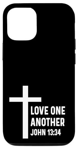 Hülle für iPhone 13 Johannes 13:34 13 34 Gott Jesus Christian Love One Another von Church Bible Verses for Pastor Clergy Priest by RJ