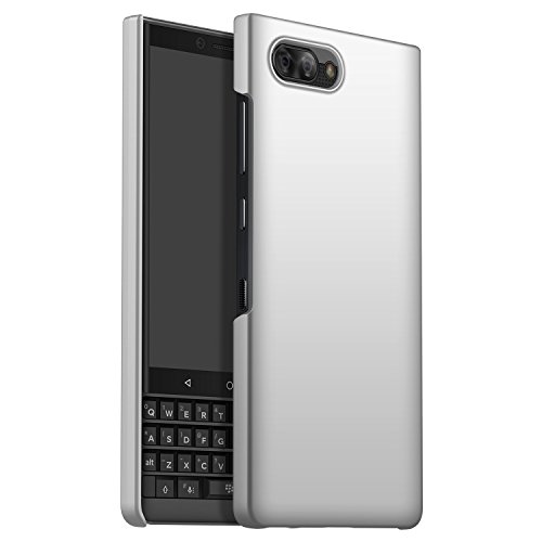 CiCiCat BlackBerry KEY2 Hülle Handyhüllen, Hard PC Back Cover Case Schutz Hülle Tasche Schutzhülle Für BlackBerry KEY2. (BlackBerry KEY2 4.5'', Silber) von CiCiCat