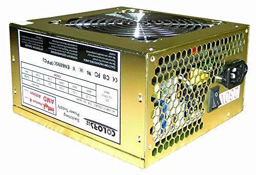 Coloris-IT Stromversorgung, leise, 750 W, Gold, 12 cm (aus Großbritannien) von CiT