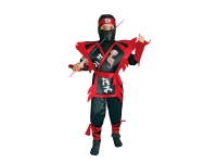 Cobra Ninja Deluxe Kostüm (Overall mit Bein- und Handgelenkverzierungen, Gürtel und Kopfbedeckung mit Kapuze) - 10-12 Jahre von Ciao