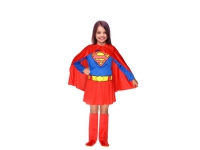 Supergirl Kostüm (Kleid, Umhang, Gürtel und Stoffstiefel) - 3-4 Jahre von Ciao