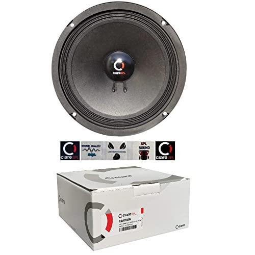 CIARE CM200N cm 200N Lautsprecher mittlerer diffusor woofer 20,00 cm 200 mm 8" von 120 watt 250 watt max impedanz 4 ohm handdoorman zähler Automobil x wettbewerbe spl Sensibility' 96 db 1 stück von Ciare