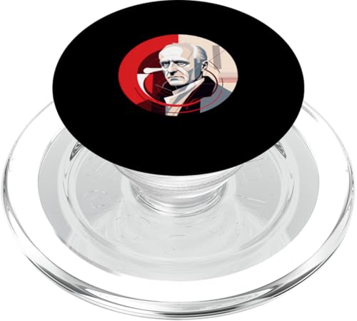 Cicero Bauhaus PopSockets PopGrip für MagSafe Cicero Bauhaus PopSockets PopGrip für MagSafe von Cicero Philosophy Art Style Designs