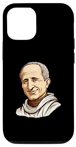 Cicero-Karikatur Hülle für iPhone 12/12 Pro von Cicero Philosophy Art Style Designs