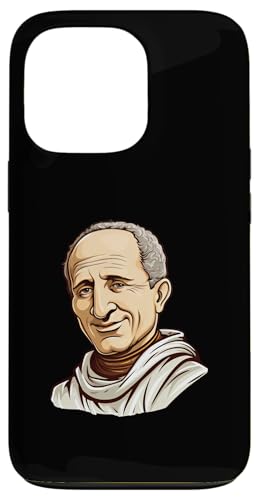 Cicero-Karikatur Hülle für iPhone 13 Pro von Cicero Philosophy Art Style Designs