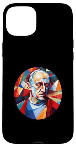 Cicero Kubismus Hülle für iPhone 15 Plus von Cicero Philosophy Art Style Designs