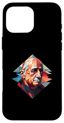 Cicero Kubismus Hülle für iPhone 16 Pro Max von Cicero Philosophy Art Style Designs