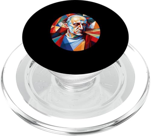 Cicero Kubismus PopSockets PopGrip für MagSafe von Cicero Philosophy Art Style Designs