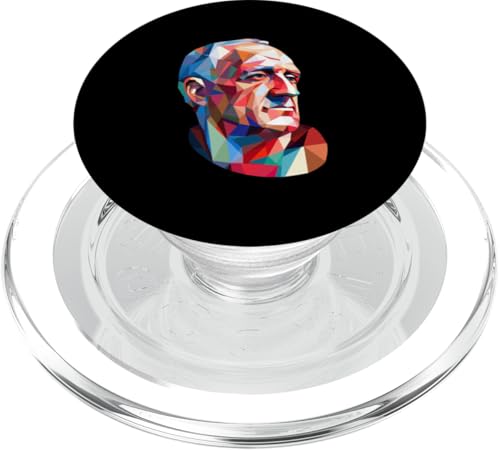 Cicero Kubismus PopSockets PopGrip für MagSafe Cicero Kubismus PopSockets PopGrip für MagSafe von Cicero Philosophy Art Style Designs