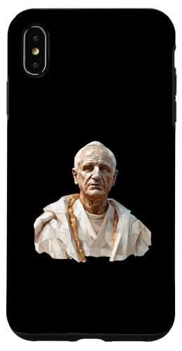 Cicero Low Poly Art Hülle für iPhone XS Max von Cicero Philosophy Art Style Designs