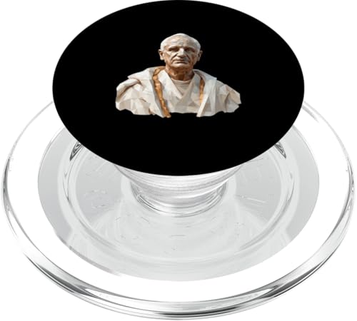 Cicero Low Poly Art PopSockets PopGrip für MagSafe Cicero Low Poly Art PopSockets PopGrip für MagSafe von Cicero Philosophy Art Style Designs