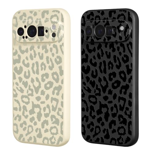 Ciciber Ttusy 2 Stück Hülle für Google Pixel 9 Pro Handyhülle Silikon mit Muster Leopard Matte Case Stoßfest Dünn Ästhetik Frauen Mädchen Weich TPU Schutzhülle Tasche für Google Pixel 9 Pro,01 Ciciber Ttusy 2 Stück Hülle für Google Pixel 9 Pro Handyhülle Silikon mit Muster Leopard Matte Case Stoßfest Dünn Ästhetik Frauen Mädchen Weich TPU Schutzhülle Tasche für Google Pixel 9 Pro,01 von Ciciber Ttusy