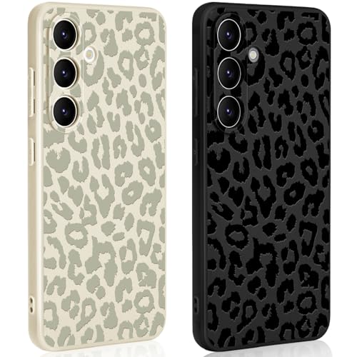 Ciciber Ttusy 2 Stück Hülle für Samsung Galaxy A16 5G/4G Handyhülle Silikon mit Muster Leopard Matte Case Stoßfest Dünn Ästhetik Frauen Mädchen Weich TPU Schutzhülle Tasche für Samsung A16 Ciciber Ttusy 2 Stück Hülle für Samsung Galaxy A16 5G/4G Handyhülle Silikon mit Muster Leopard Matte Case Stoßfest Dünn Ästhetik Frauen Mädchen Weich TPU Schutzhülle Tasche für Samsung A16 von Ciciber Ttusy