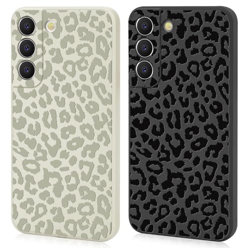 Ciciber Ttusy 2 Stück Hülle für Samsung Galaxy S22 Handyhülle Silikon mit Muster Leopard Matte Case Stoßfest Dünn Ästhetik Frauen Mädchen Weich TPU Schutzhülle Tasche für Samsung S22 Ciciber Ttusy 2 Stück Hülle für Samsung Galaxy S22 Handyhülle Silikon mit Muster Leopard Matte Case Stoßfest Dünn Ästhetik Frauen Mädchen Weich TPU Schutzhülle Tasche für Samsung S22 von Ciciber Ttusy