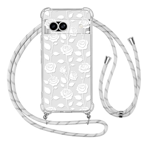 Ciciber Ttusy Handykette Hülle für Google Pixel 8A mit Band, Durchsichtig Muster Blumen Case Weiches Stoßfest Schutzhülle mit Kordel zum Umhängen Necklace HandyHülle für Google Pixel 8A, 05 Ciciber Ttusy Handykette Hülle für Google Pixel 8A mit Band, Durchsichtig Muster Blumen Case Weiches Stoßfest Schutzhülle mit Kordel zum Umhängen Necklace HandyHülle für Google Pixel 8A, 05 von Ciciber Ttusy