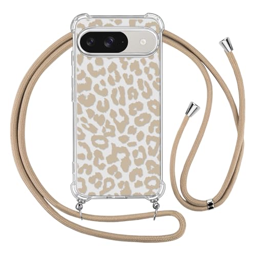 Ciciber Ttusy Handykette Hülle für Google Pixel 9 mit Band, Durchsichtig Muster Leopard Case Stoßfest Weiches Schutzhülle mit Kordel zum Umhängen Necklace HandyHülle für Google Pixel 9, 06 Ciciber Ttusy Handykette Hülle für Google Pixel 9 mit Band, Durchsichtig Muster Leopard Case Stoßfest Weiches Schutzhülle mit Kordel zum Umhängen Necklace HandyHülle für Google Pixel 9, 06 von Ciciber Ttusy
