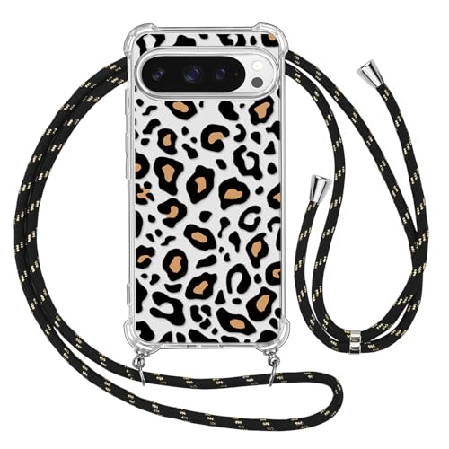 Ciciber Ttusy Handykette Hülle für Google Pixel 9 mit Band, Durchsichtig Muster Leopard Case Stoßfest Weiches Schutzhülle mit Kordel zum Umhängen Necklace HandyHülle für Google Pixel 9, 07 Ciciber Ttusy Handykette Hülle für Google Pixel 9 mit Band, Durchsichtig Muster Leopard Case Stoßfest Weiches Schutzhülle mit Kordel zum Umhängen Necklace HandyHülle für Google Pixel 9, 07 von Ciciber Ttusy