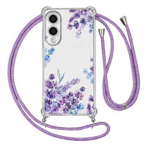 Ciciber Ttusy Handykette Hülle für Samsung Galaxy S25 Edge mit Band, Durchsichtig Muster Blumen Case Weiches Silikon Schutzhülle mit Kordel zum Umhängen Necklace HandyHülle für Samsung S25 Edge, 01 Ciciber Ttusy Handykette Hülle für Samsung Galaxy S25 Edge mit Band, Durchsichtig Muster Blumen Case Weiches Silikon Schutzhülle mit Kordel zum Umhängen Necklace HandyHülle für Samsung S25 Edge, 01 von Ciciber Ttusy