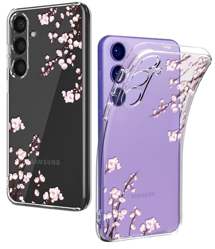 Ciciber für Samsung Galaxy A56 5G Hülle, Transparent Handyhülle für Samsung A56 Dünn Mädchen Muster Stoßfest Schutzhülle Galaxy A56 Case TPU Cover mit Kirschblüten Blumen Motiv Ciciber für Samsung Galaxy A56 5G Hülle, Transparent Handyhülle für Samsung A56 Dünn Mädchen Muster Stoßfest Schutzhülle Galaxy A56 Case TPU Cover mit Kirschblüten Blumen Motiv von Ciciber